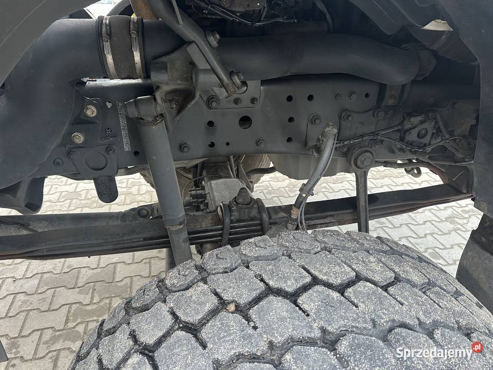 Mercedes 4x4 stały napęd HDS Hiab Wywrotka 3 Płock