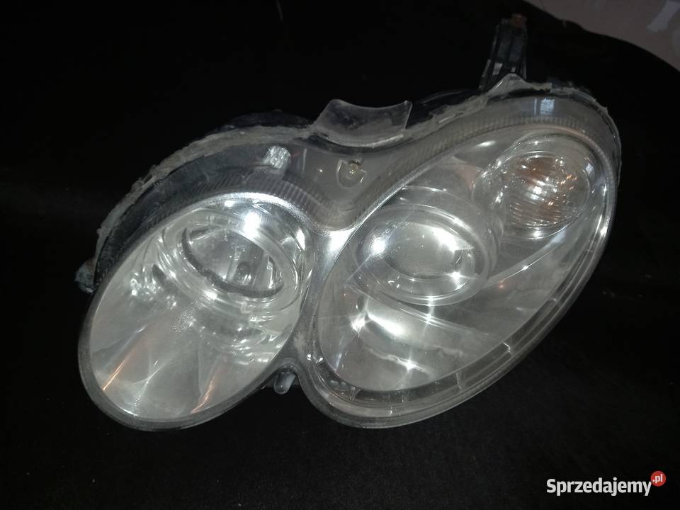 Lampa xenon clk w209 lewa prawa DAYLIG LED mazowieckie