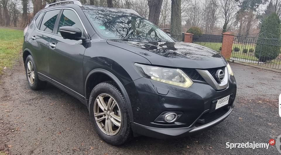 Nissan XTrail 7osobowega diesel 2017 EU6 światła do jazdy dziennej Trzebiatów