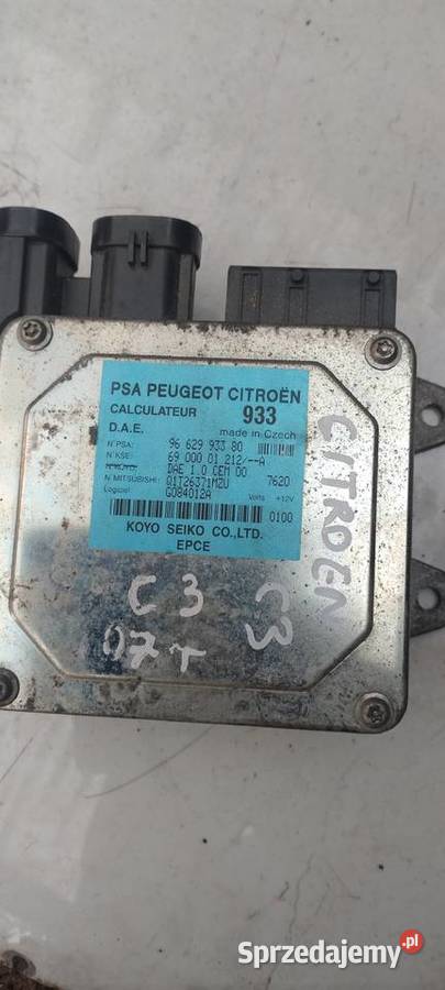 CITROEN C3 moduł wspomagania 9662994480