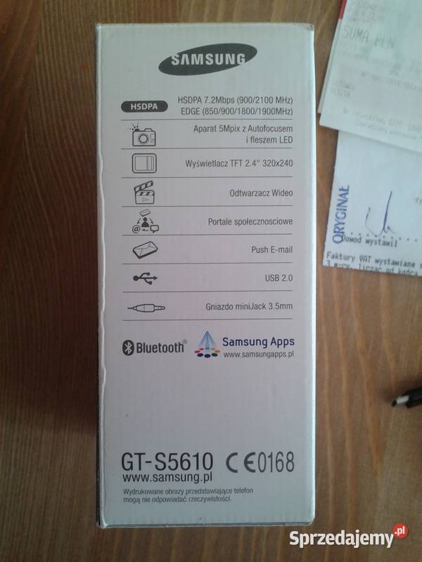 Telefon Samsung s5610 BEZ SIMLOCKA 1 właściciel Oświęcim