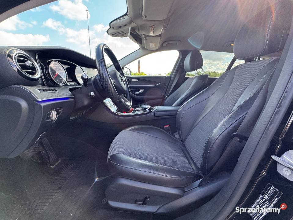 Mercedes Eklasa W213 20 Diesel 9biegowy automat Rok produkcji 2016 Trzebiatów