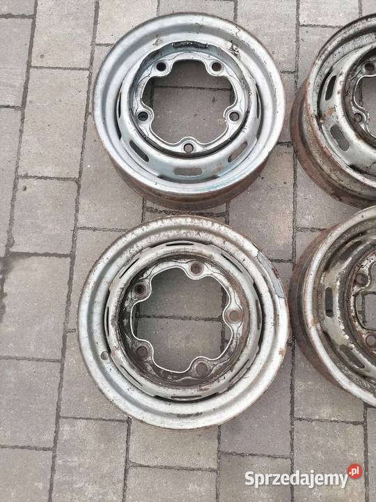 Wartburg 311 312 felgi koła komplet Średnica 15" Krzeszowice