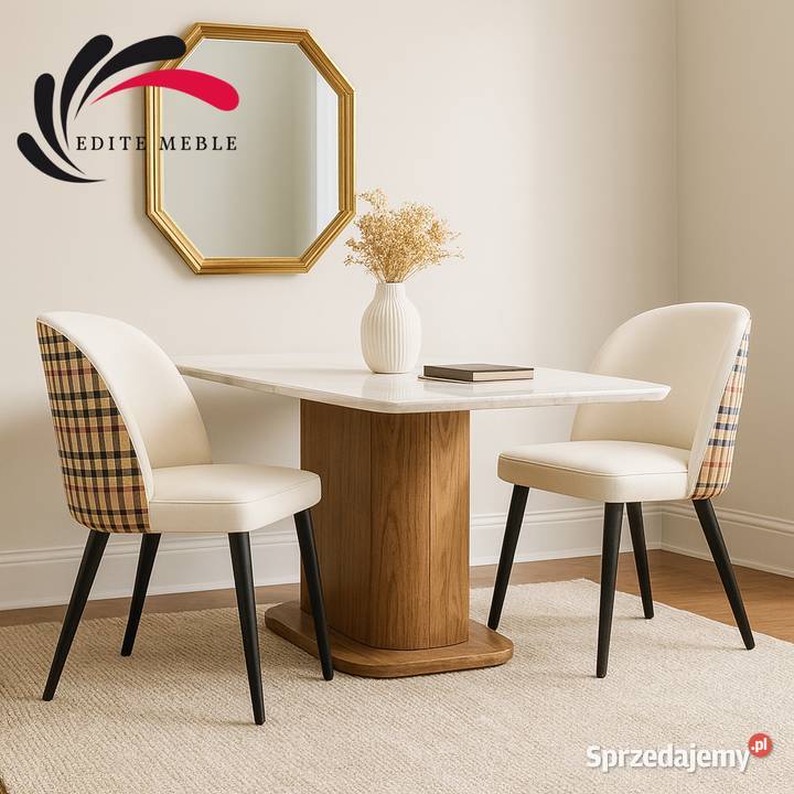 Krzesło Tapicerowane Premium Burberry KL2 Edite 48cm Warszawa sprzedam