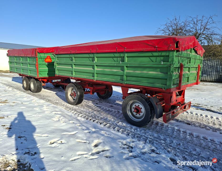 Przyczepa hl6011 tandem zarejstrowane stan Włocławek