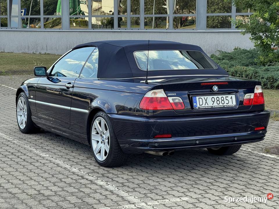 BMW E46 330Ci Cabrio Szwajcar Hardtop Manual Wrocław sprzedam