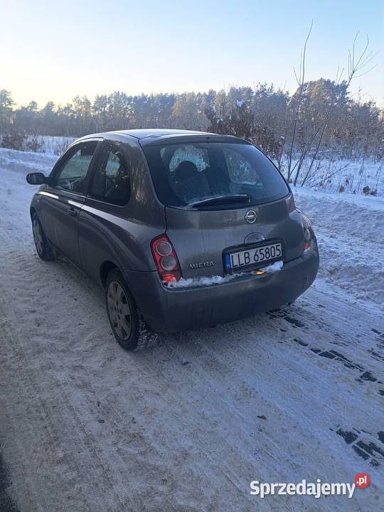 Nissan Micra 15 dci 04r oplacony Rok produkcji 2004 lubelskie Biała Podlaska