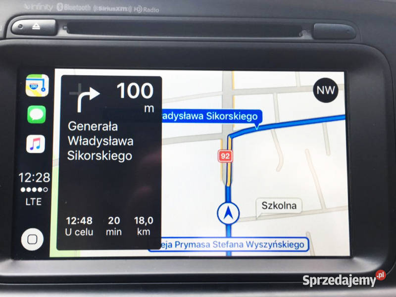 KIA Hyundai mapa Europy Polskie Menu Polski Olsztyn