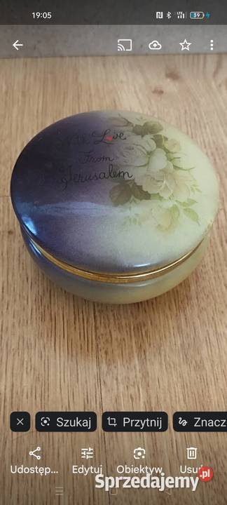 Puzderko alabaster szkatułka 8 Choszczno