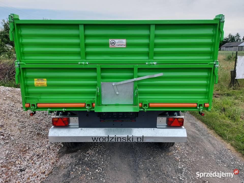 Przyczepa rolnicza wywrotka dwuosiowa 45t nieuszkodzony sprzedam