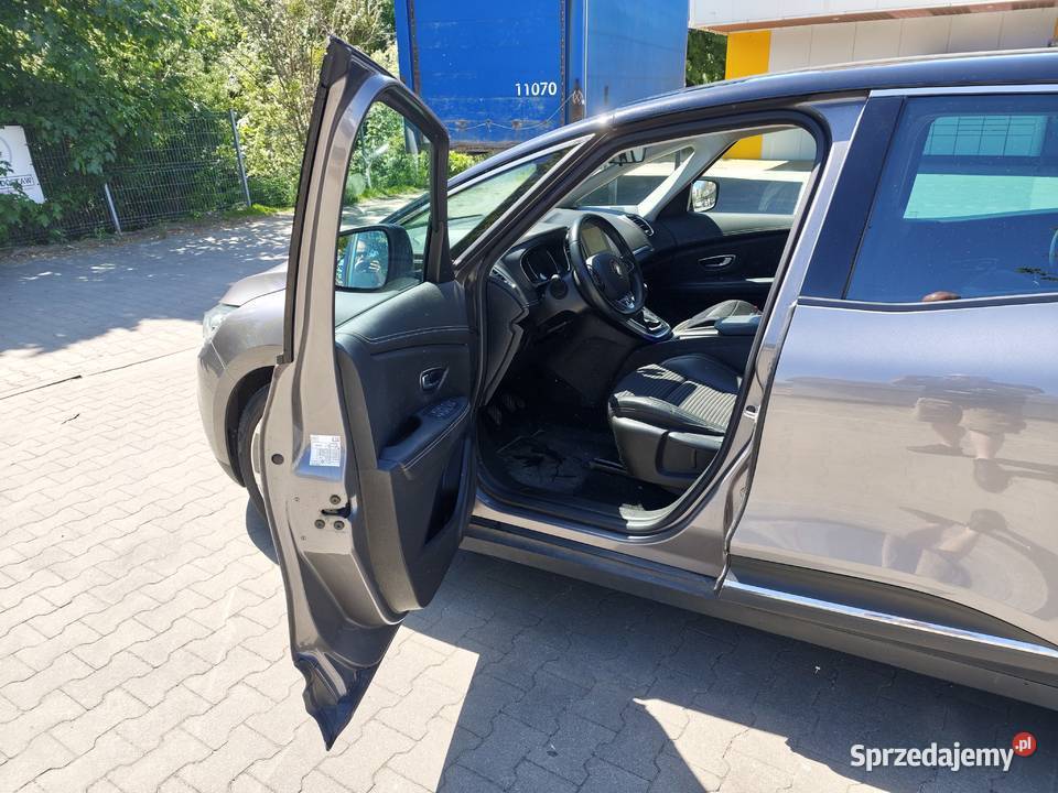 Renault Grand Scenic IV 2018 13tce 140 manual skórzana tapicerka Grand Scenic Gdańsk sprzedam