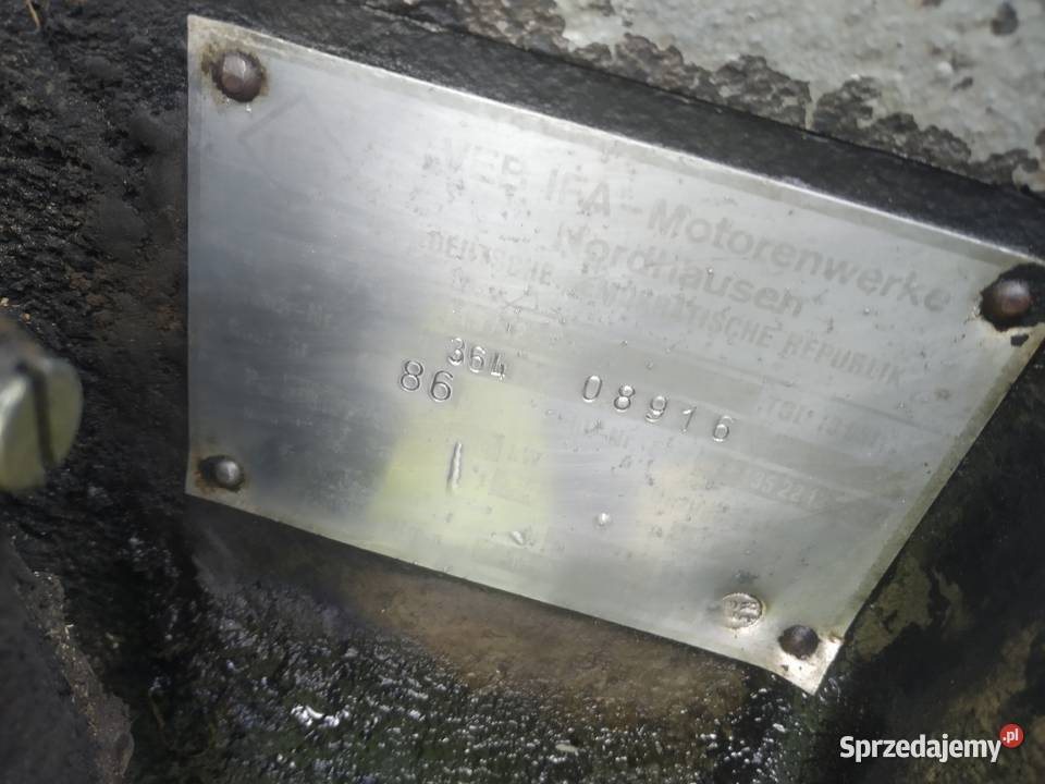 Silnik IFA Fortschritt zt 4 cylindrowy chłodzony Ifa Pozostałe Zyndaki