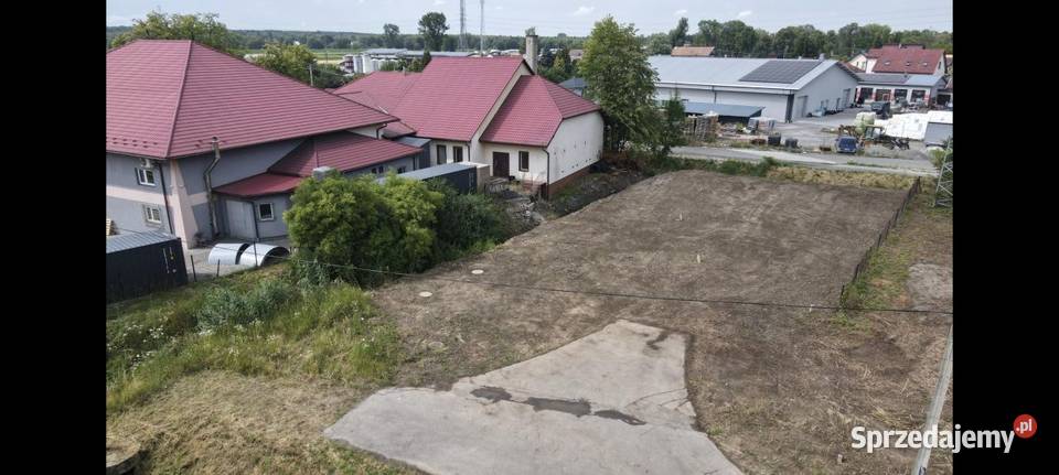 Działka budowlana usługowa inwestycyjna Wojnicz Sprzedaż