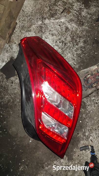 Lampa lewa prawa tył tylna Peugeot 508 sedan osobowe wielkopolskie Książ Wielkopolski