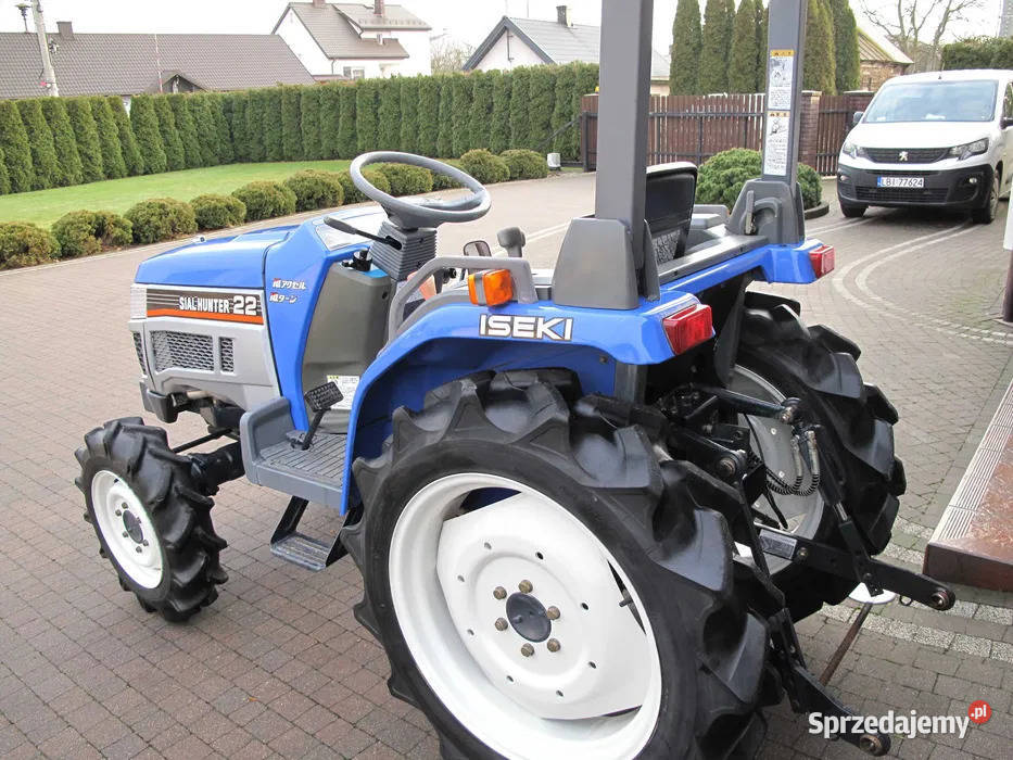 Mini Traktorek Iseki 22 4X4 Wspomaganie lubelskie Międzyrzec Podlaski