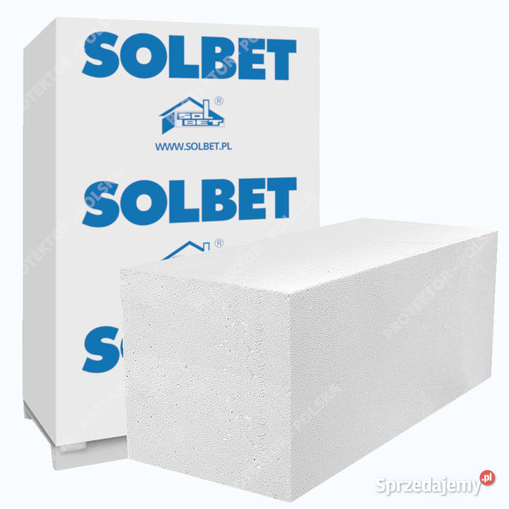 Solbet 24 bloczek belit beton biały suporeks Kielce