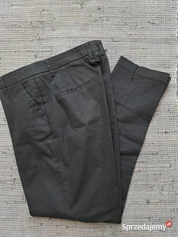Czarne eleganckie spodnie klasyka w Twojej Trąbki Wielkie