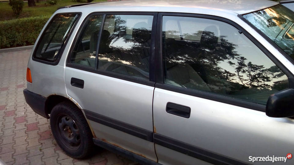 Honda Shuttle Civic 15 1992 hak wspomaganie el s welurowa tapicerka