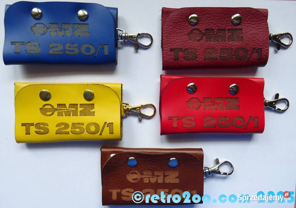 Etui brelok skórzane skóra MZ TS 2501 DDR Pozostałe Krosno sprzedam