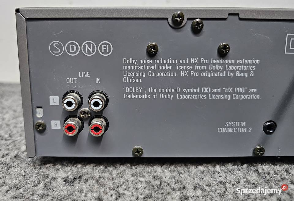 Double Cassette Deck Denon UDRW250