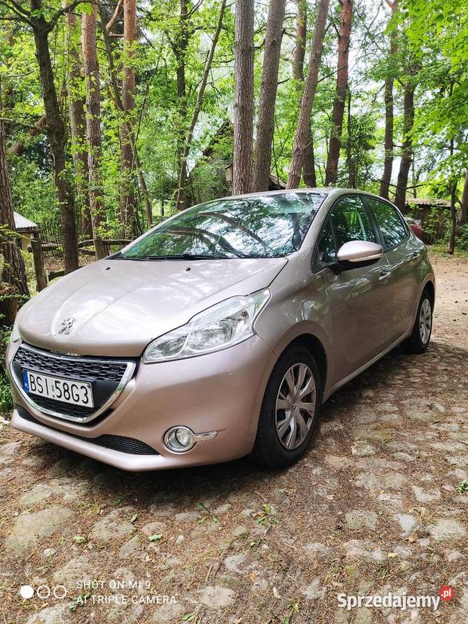 Peugeot 208 12 Vti 2014r podlaskie Białystok