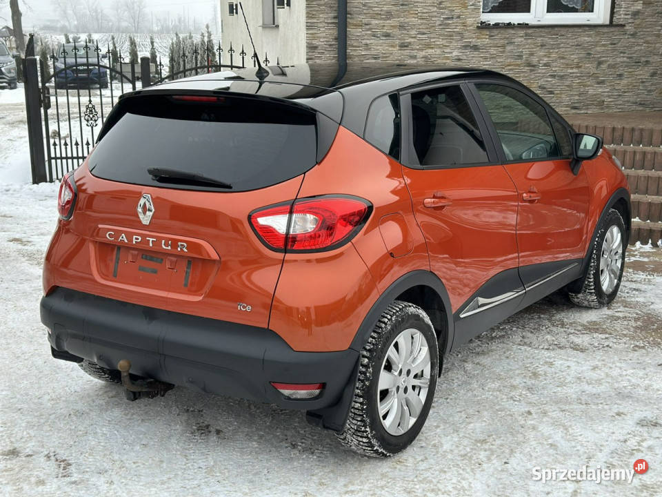 Renault Captur I 20132019 pomarańczowy Sadlno