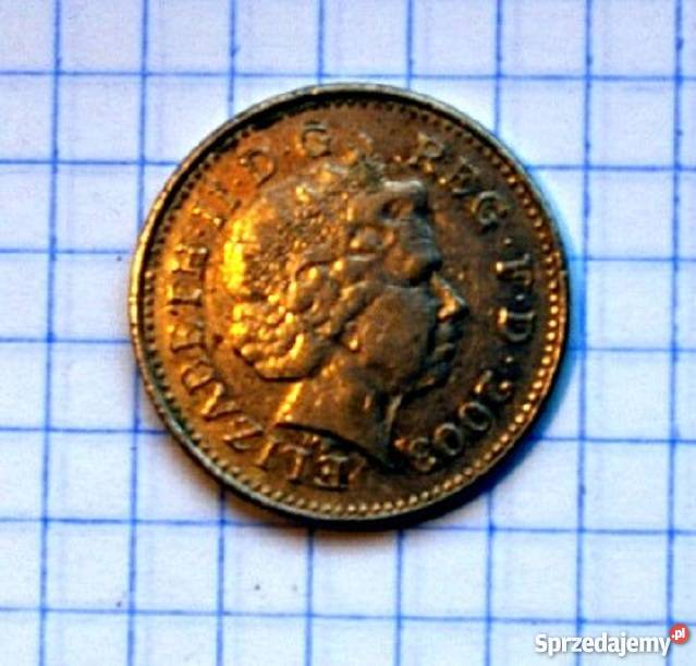 10 PENSÓW TEN PENCE 2003 WIELKA BRYTANIA Piszczac