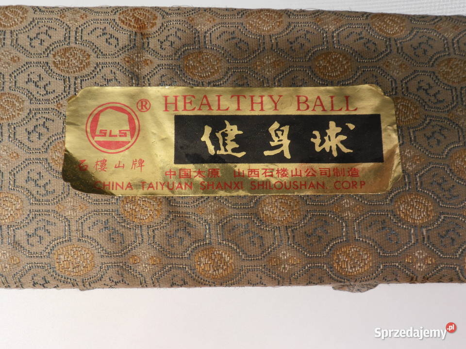 Chińskie Kule Zdrowia Baoding Naturalny Kamień Antyki wielkopolskie Raszków