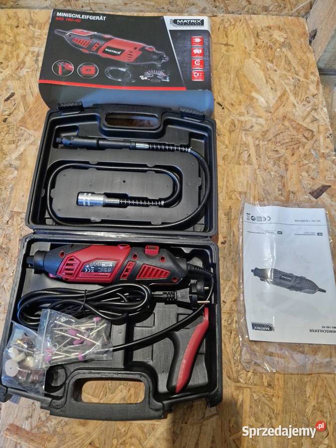 Zestaw do szlifowania i grawerowania Matrix 160 Głogowa