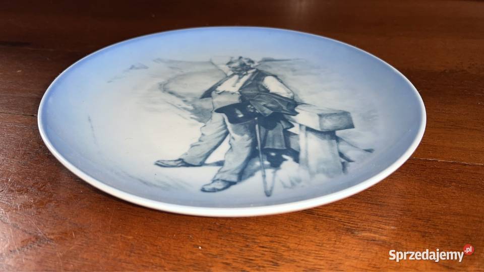 Talerz Bing Grondahl Copenhagen Porcelain Made Gdańsk sprzedam