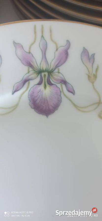 Talerzyk deserowy Donatello Rosenthal Sygz 1920 Gdańsk