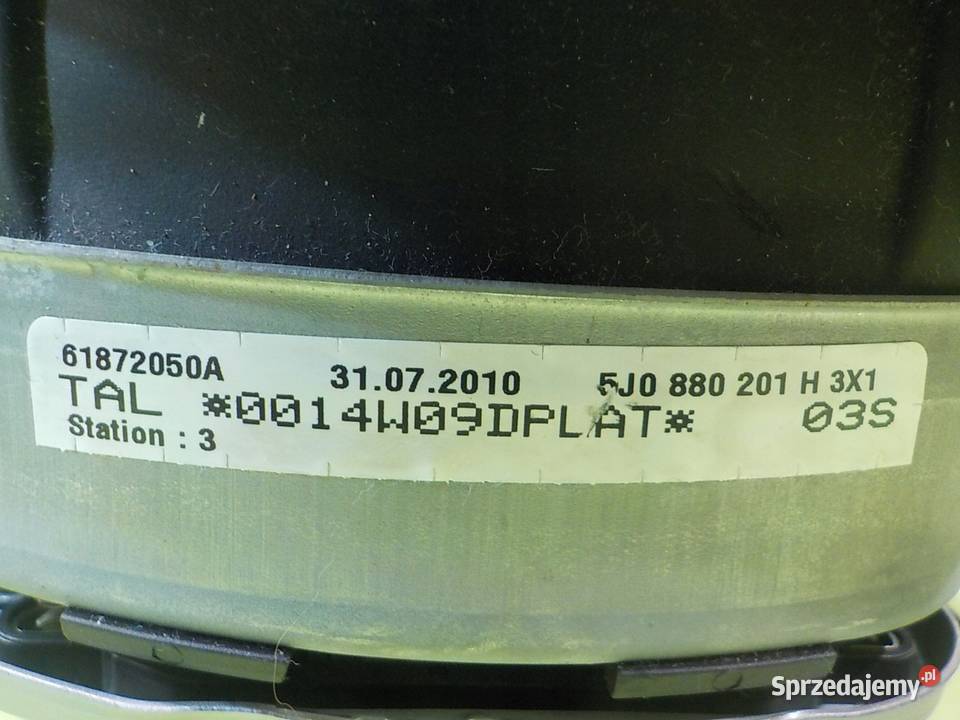 SKODA FABIA II LIFT 10r KOMBI AIRBAG poduszka osobowe mazowieckie Suków