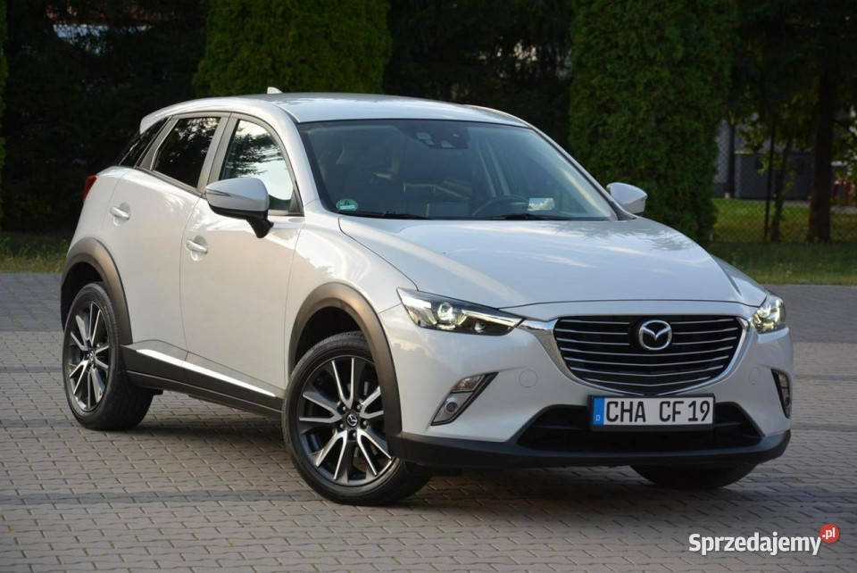 Mazda CX3 Biała Perła Skóry Navi Kamera Head Up Ostrów Mazowiecka