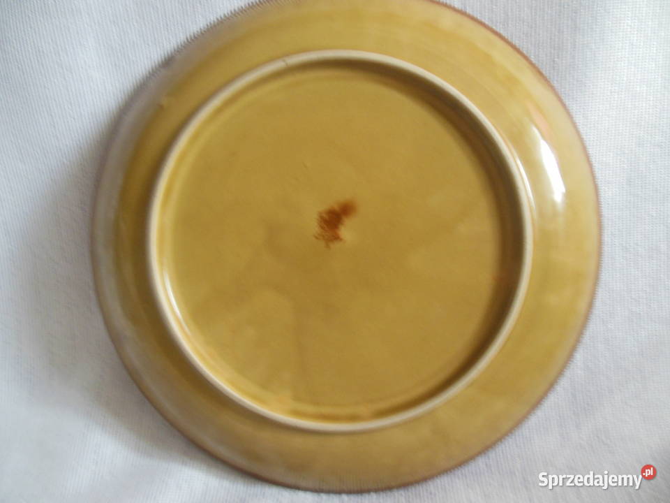 Talerz duży płytki TUŁOWICE z PRLu świętokrzyskie Kielce