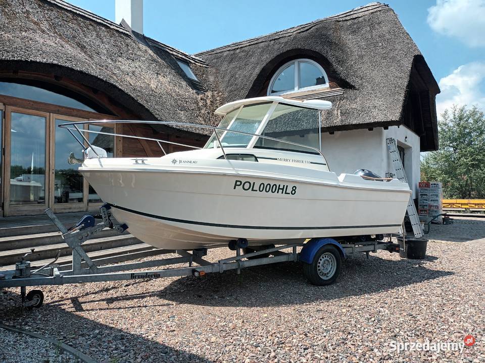Łódź motorowa Merry Fisher 530 silnik Yamaha mazowieckie Sochaczew
