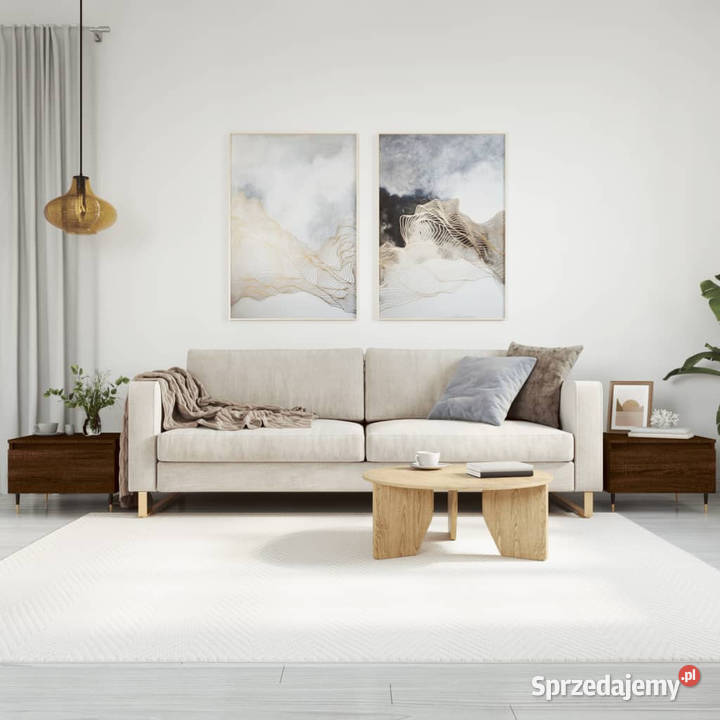 Stoliki kawowe 2 brązowy dąb 50x46x35 WM830859 mazowieckie Warszawa