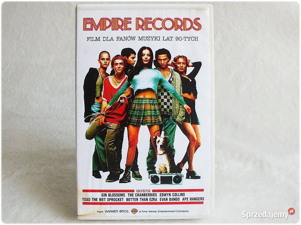 Kaseta VHS Empire Records Film na Video ORYGINAŁ Żary sprzedam