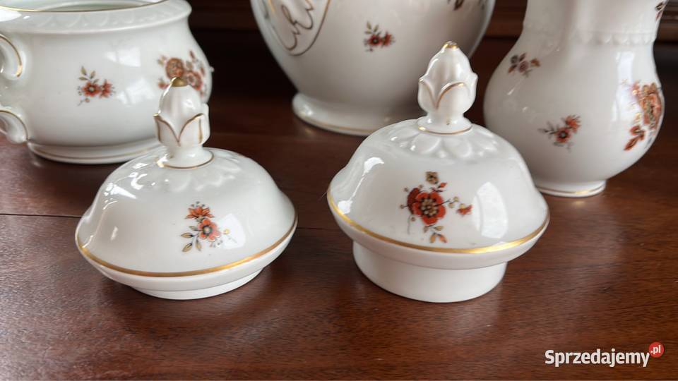 Dzbanek cukiernica i mlecznik KPM Germany 192545 pomorskie Gdańsk