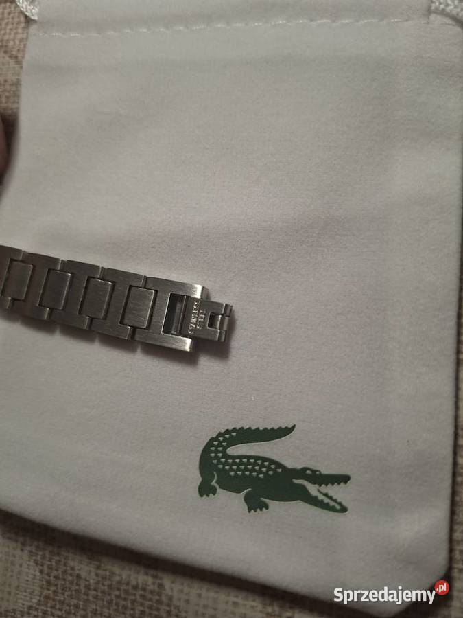 Bransoletka Lacoste srebrna Lacoste Bracelet Bransoletki Piła