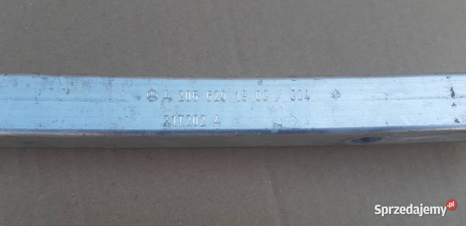 MERCEDES CKLASA W206 BELKA WSPORNIK PASA PRZÓD osobowe Bieleń sprzedam
