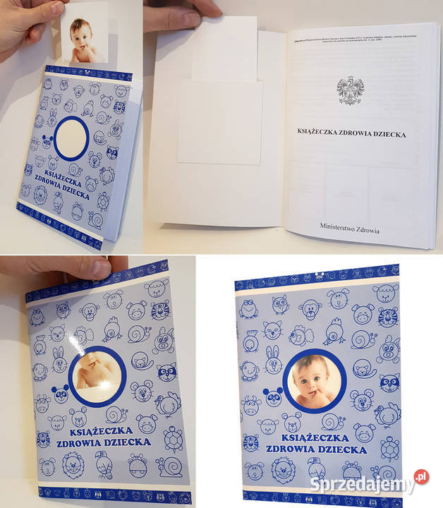 Książeczka Zdrowia Dziecka aktualny wzór okładka kujawsko-pomorskie Włocławek