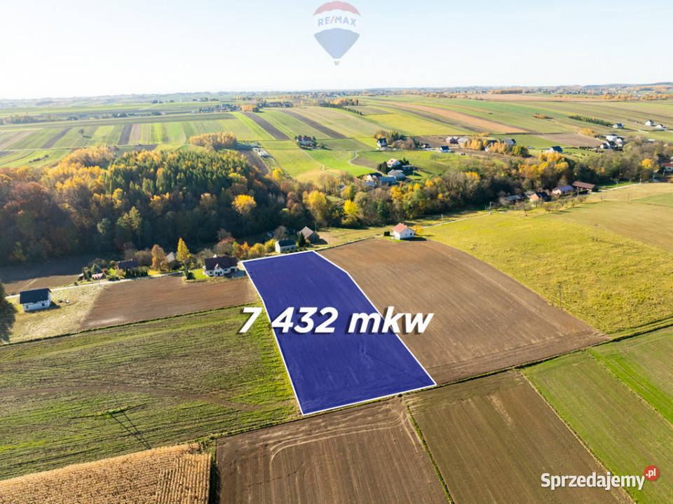 Piękna szeroka działka w okolicach Ojcowa małopolskie Stoki