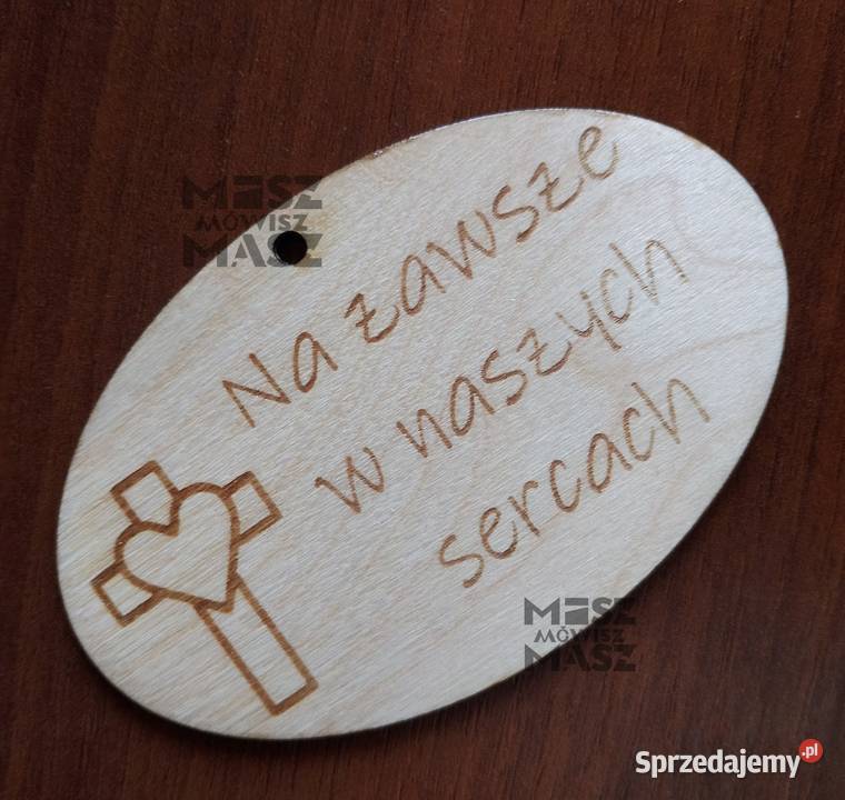 Zawieszka na znicz groby zmarłych świętych Racot
