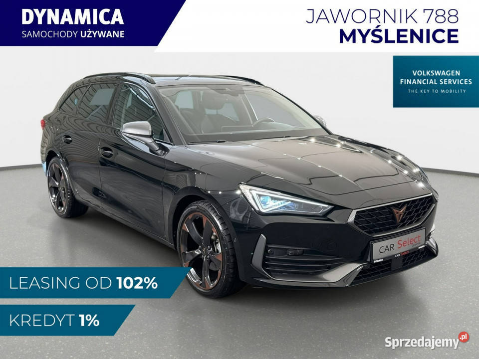 Cupra Leon Sportstourer VAT 23 15 eTSI 150 DSG łopatki zmiany biegów Leon Sportstourer Myślenice