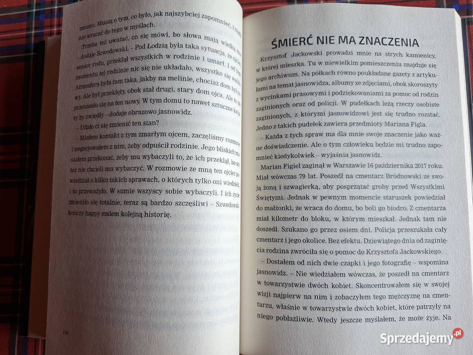 Widziadła Świadectwa z zaświatów Janusz Szostak małopolskie Kraków