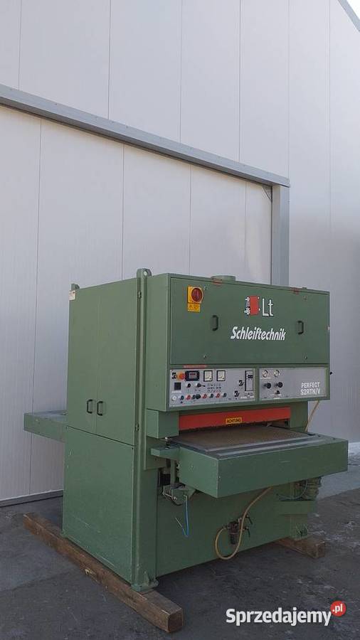 Szlifierka szerokotaśmowa z postarzarka Miastko