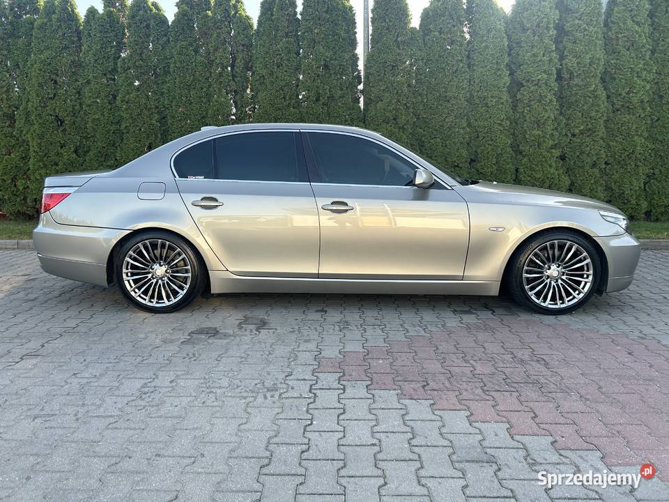2008 BMW 5 e60 525d M57d30n2 283hp automatyczna Mogilno