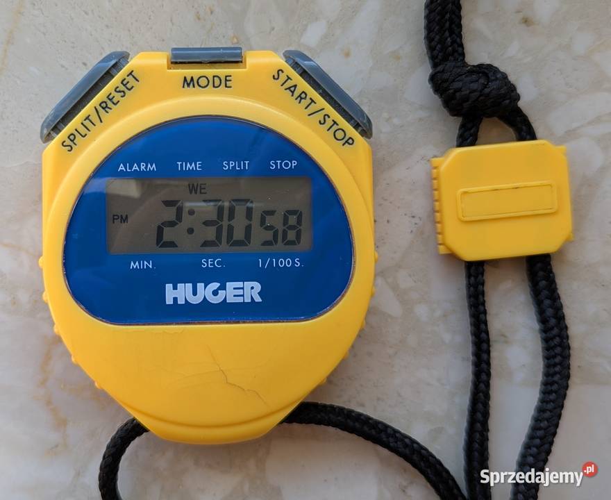 Stoper HUGER elektroniczny sportowy dziala Pozostałe Warszawa