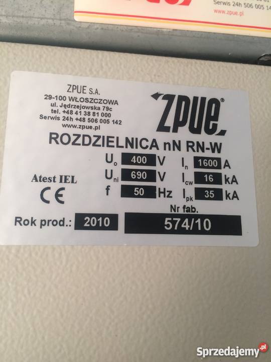 Sprzedam stację transformatorową PROMEX Kalisz