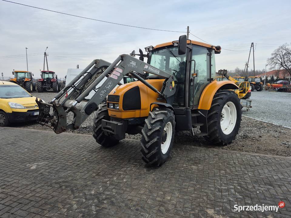 Renault Ares 540 z ladwaczem case same zetor wielkopolskie Turek